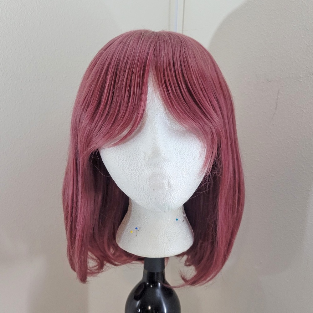 Arda Wigs Inigo Pink Rose Cosplay Wig Medium Length